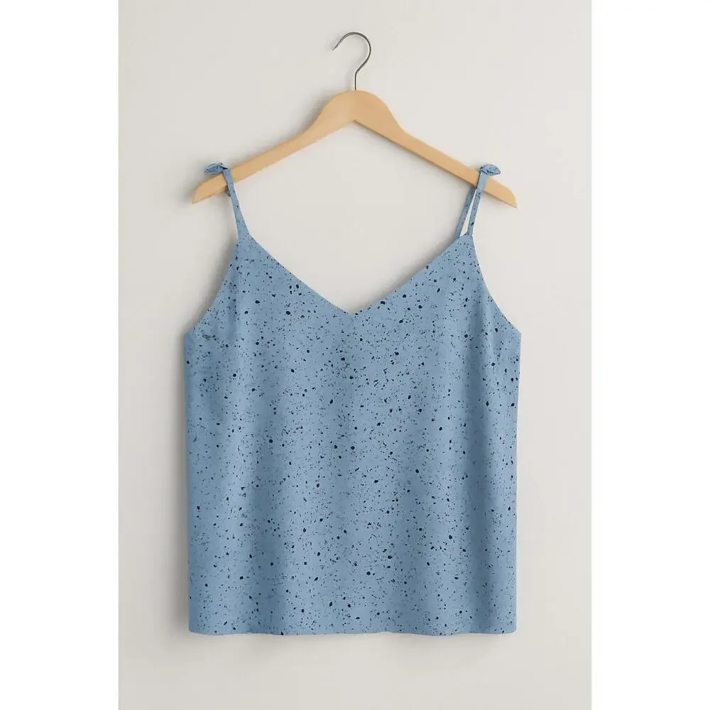 Breezy Blue Splatter Top